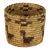 Vintage Southwest Native American Figural Woven Reed Basket 20thC For Sale