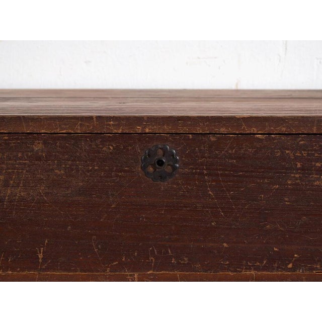 Brown Antique Japanese Chest of Drawers For Sale - Image 8 of 11