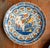 We are selling this nice decorative and colorful pair of Dutch Delft plates. The faience plates have vibrant colors in...