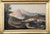 A pair of antique oil-on-canvas paintings with period frames depicting a view of the Church of San Francesco and the...