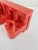 Plastic Red Plastic Minivip Wall Coat Rack by Benanti & Brunori for Velca, Italy, 1970 For Sale - Image 7 of 10