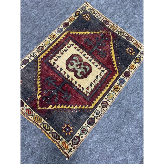Early 21st Century Turkish Yastik Rug 1'9" x 2'5" For Sale - Image 5 of 5