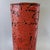 Paint Large Beijing Carved Red Cinnabar-Style Lacquer Floor Vase or Umbrella Stand With Peonies & Pheasant For Sale - Image 7 of 12