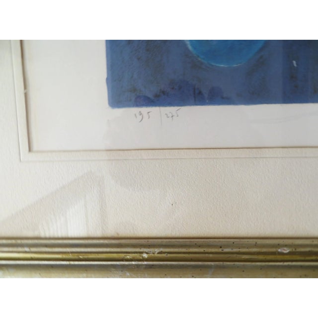 Lithograph " Still life with Plums "numbered 195/275 and signed by Agostini Tony Agostini was a French painter who was...