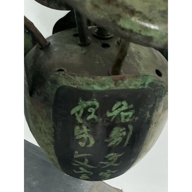 Vintage Boho Garland Faulkner Botanical Chandelier For Sale - Image 10 of 14