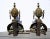 Metal Antique Brass Figural Lady Andirons - a Pair For Sale - Image 7 of 11