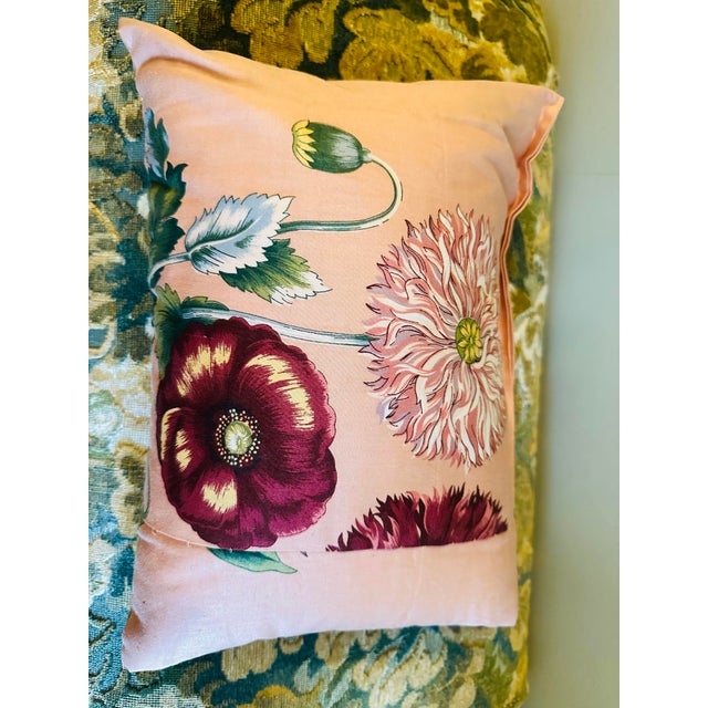 1960s Vintage Handmade Pillow For Sale - Image 5 of 8