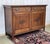 Late 19th century English walnut sideboard - W=1m37, H=95cm, D=52.5cm.