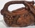 Early 20th Century Early 20th Century French Black Forest Carved Walnut Clog Wine Holder For Sale - Image 5 of 8