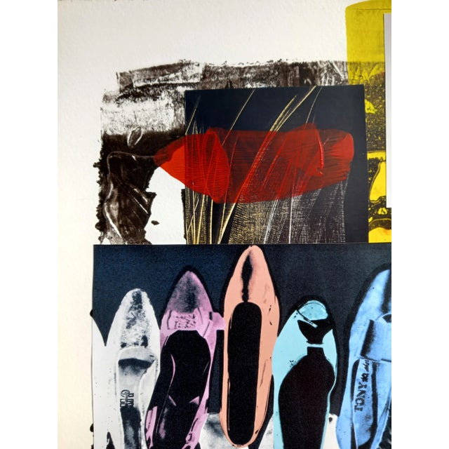2020s Andy Warhol Inspired Original Fine Art Print No. 3 For Sale - Image 5 of 9