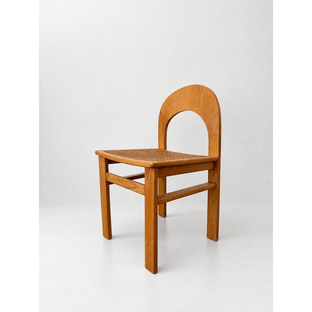 Mid-Century Modern 1970s Arcadia Dining Chairs Attributed to A. Caraceni for Tagliabue, Set of 6 For Sale - Image 3 of 11