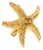 Ocean Spirit Starfish Gold Adjustable Ring, Size 8 For Sale