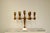Vintage Swedish Brass 7-Arm Candelabra from Gusum For Sale - Image 15 of 18