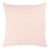 Schumacher Piet Performance Linen 18" Pillow In Rose Quartz For Sale