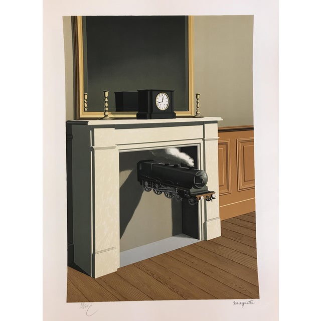 After René Magritte, The Stabbed Duration, Lithograph For Sale