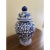 Chinoiserie Chinoiserie Blue and White Porcelain Ginger Jar, Late 20th Century For Sale - Image 3 of 7