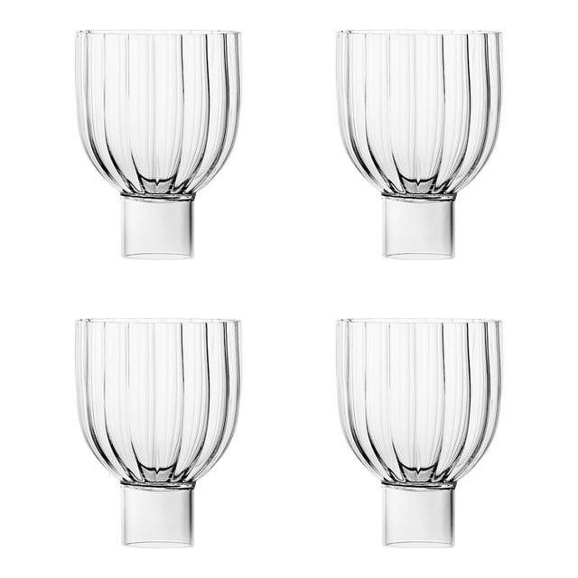 Calici Milanesi Wine Glasses - Set of 4 For Sale