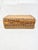 Vintage MCM Rattan Bamboo Suitcase Style Picnic Basket For Sale - Image 9 of 9