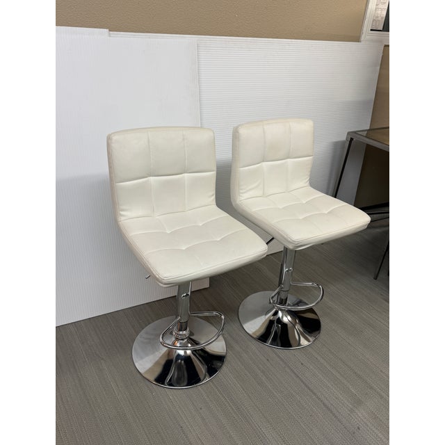 Metal Ashley Furniture Bellatier Bar Stools, Pair For Sale - Image 7 of 12