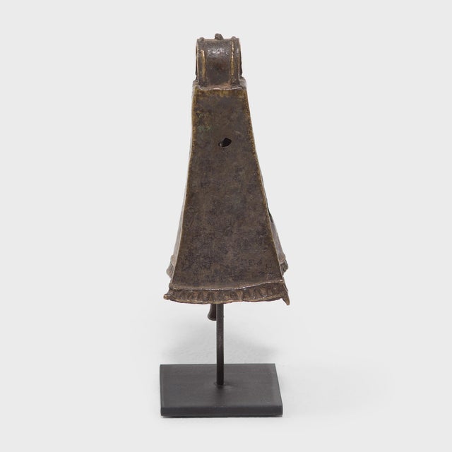 Abstract Antique Yoruba Omo Bell, C. 1900 For Sale - Image 3 of 5