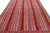 Rug & Kilim Rug & Kilim’s Tribal Style Rug in Red With Colorful Geometric Stripes For Sale - Image 4 of 7
