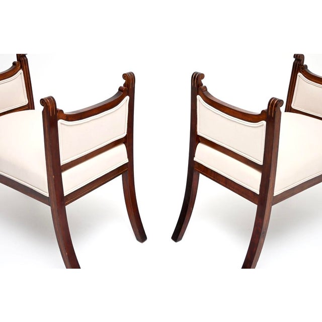 Antique Swedish Stools, 1900, Set of 2 For Sale - Image 10 of 11