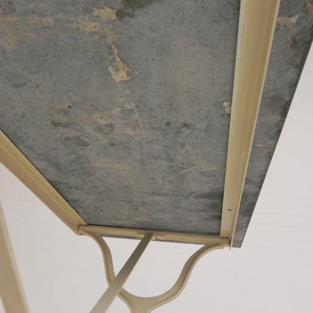 Garden Table with Marble Top, 1950s For Sale - Image 16 of 18