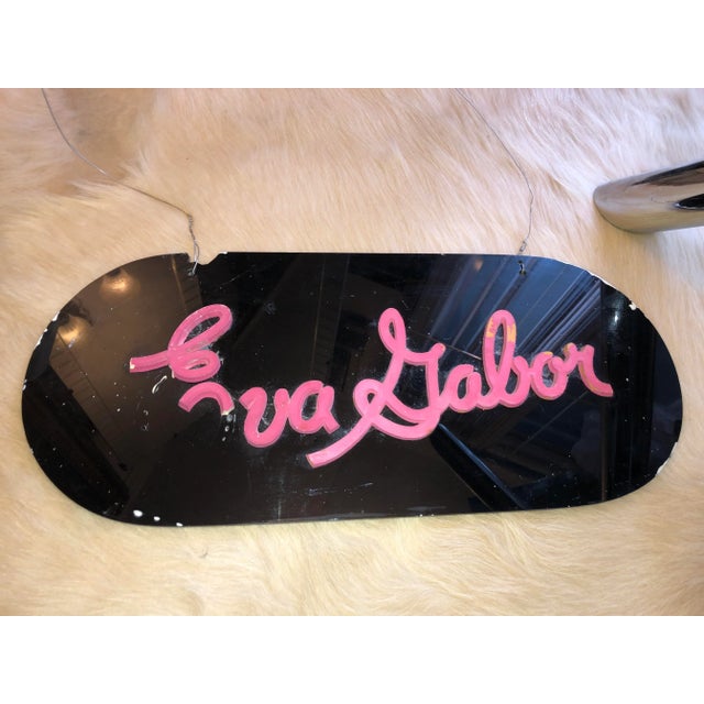 Mid 20th Century Eva Gabor’s Dressing Room Door Nameplate For Sale - Image 5 of 10