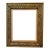 Vintage Chunky Carved Frame Gold Highlights For Sale
