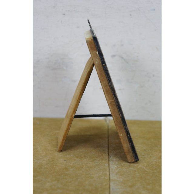 Antique Victorian JDWD James William Deakin Sterling Silver Picture Photo Frame For Sale - Image 4 of 12