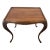 1900s Antique Irish Tea Table With Rosewood Top and Carved Saber Legs George II Style For Sale