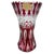 Red Cut-to Clear Crystal Vase by Val Saint-Lambert For Sale - Image 6 of 6