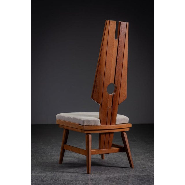 1960s Brutalist Low Chair period: 1960s origin: The Netherlands dimensions (cm): h119 x w51 x d51 cm (sh45 cm) material:...