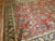 A rare size vintage Persian Sarouk carpet. Measures: 5'4'' x 8'.