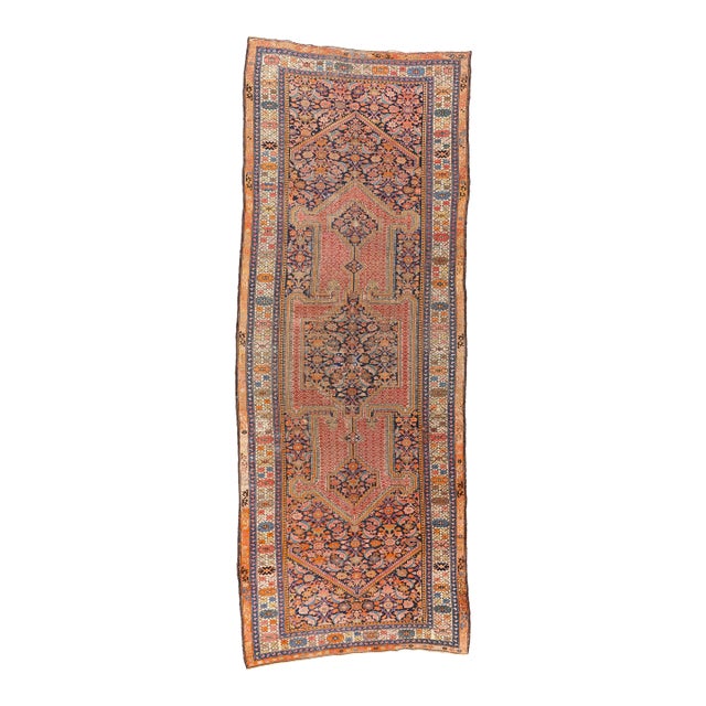 Late 19th Century Persian Malayer Rug, 07'02 X 18'11 For Sale