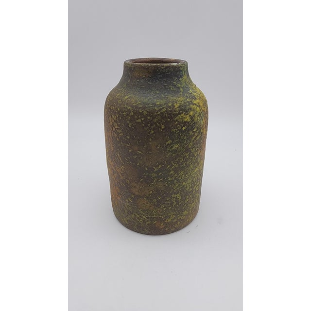 Mid 20th Century Aldo Londi for Bitossi Volcanic Glaze Studio Pottery Vase, Italy, c. 1960s–70s For Sale - Image 5 of 9