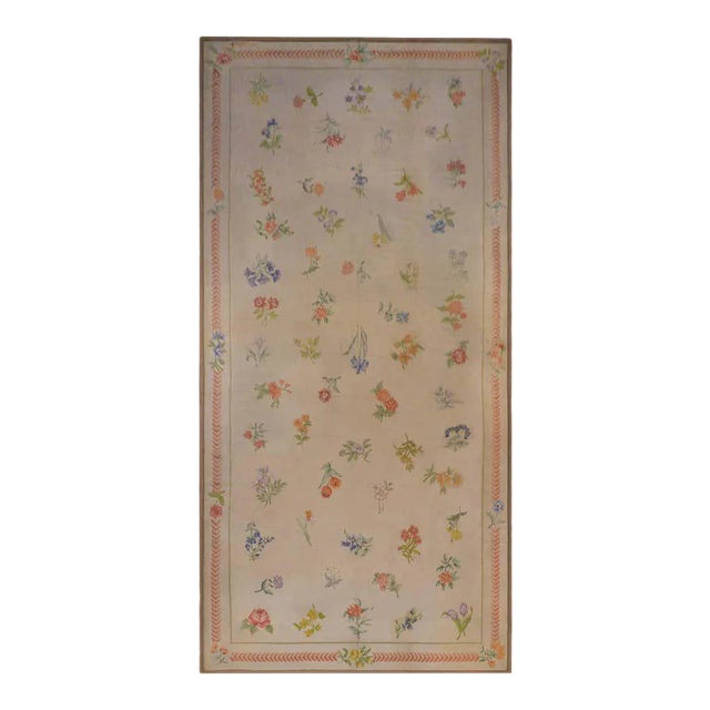 Vintage Chinese Aubusson Rug For Sale
