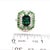 Tourmaline Tsavorite Diamond Ring 14k Gold 5.55 TCW GIA Certified For Sale - Image 11 of 12