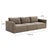 Willow Taupe Modular Performance Velvet Sofa For Sale In Los Angeles - Image 6 of 7