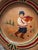 Vintage Continental Studios Hollywood Folk Art Decorative Plate For Sale - Image 4 of 8