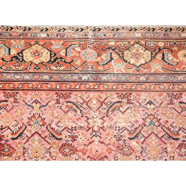 Traditional Early 20th Century Persian Sarouk Farahan Rug For Sale - Image 3 of 12