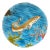 Majolica Marine Life Charger by Rare Schutz Cilli 19Th Century. For Sale