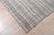 Gray 9x12 Timeless Celia Gray Kilim Minimalist Grid Modern Flatweave Wool Carpet Rug For Sale - Image 8 of 8
