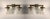 Art Deco Early PAIR Antique Pullman Train Car Lamp Sconces Architectural Salvage For Sale - Image 3 of 6
