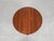 Brown Midcentury Danish Round Teak Dining Table with 2 Extensions 1960s - Central Leg attributed to Erling Torvits For Sale - Image 8 of 12