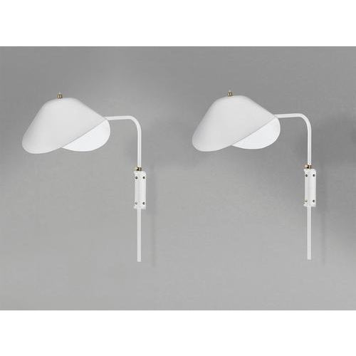 Wall sconce lamp model 'anthony wall lamp whit fixing bracket' designed by serge mouille in 1952. Manufactured by editions...