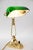 Banker's Swivel Table Lamp with Green Glass Shade, Vienna, Austria, 1920s For Sale - Image 4 of 18