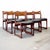 1960s Danish Teak Set of 6 Newly Restored & Upholstered Dining Chairs For Sale - Image 4 of 15