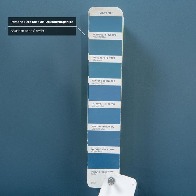 Blue Nobile Swing Leather Chairs in Blue and Petrol from Draenert, Set of 6 For Sale - Image 8 of 13