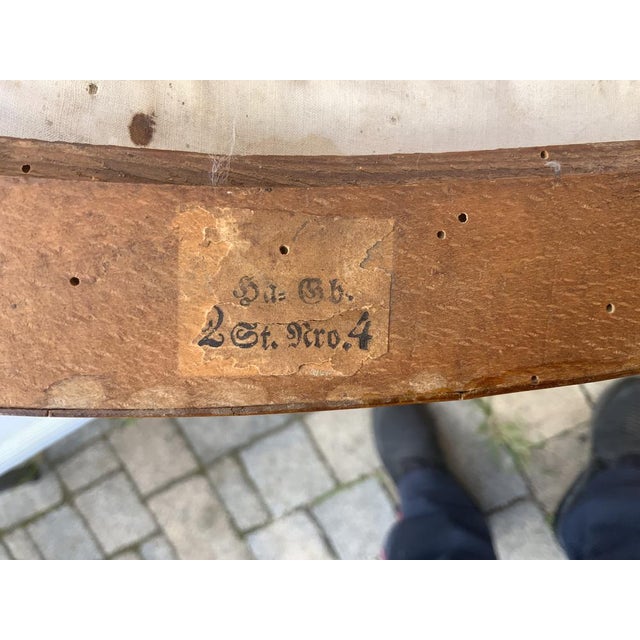 Beige Set of Danhauser Vienna Chairs in Maple, 1840 For Sale - Image 8 of 12